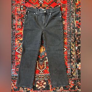 Madewell Black Boot Cut Jeans